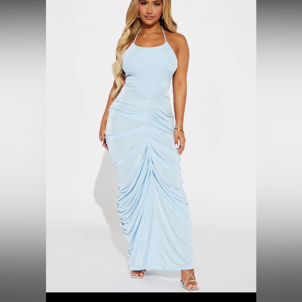 Fashion Nova Blue Dress size 1x